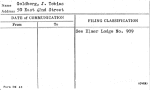 Goldberg, J. Tobias