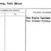Goldberg, Ruth (Miss)