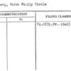 Goldberg, Sarah Family Circle