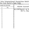 Golden Gate International Exposition Exhibitors Not in New York World's Fair 1939