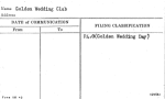 Golden Wedding Club