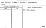 Golden, William F. Brothers, Incorporated
