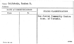 Goldstein, Reuben R.