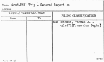 Good-Will Trip - General Report on