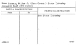 Gorman, Walter J. (Sec.-Treas.) Stone Industry