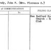 Grady, John F. (Mrs. Florence S.)
