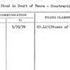 Grand Stand in Court of Peace - Construction of