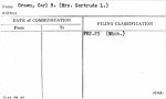 Grawn, Carl B. (Mrs. Gertrude L.)