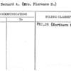 Gray, Bernard A. (Mrs. Florence H.)