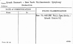 Greek Concert - New York Philharmonic Symphony Orchestra