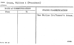 Green, William A (President)