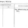 Greenberger, William