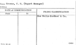 Greene, C.H. (Export Manager)