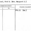 Greenleaf, Fred B. (Mrs. Margaret J.)