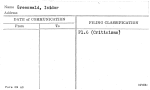 Greenwald, Isidor