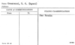 Greenwood, R.O. (Agent)