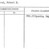 Greenwood, Robert E.