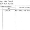 Gregory, John (Mrs.)