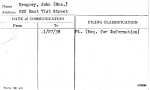 Gregory, John (Mrs.)