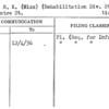 Grey, R.K. (Miss) (Rehabilitation Div. State Education Dept.)