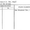Grey, Robert G. (Ex. Secy)
