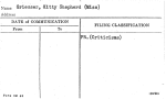 Griesser, Kitty Shepherd (Miss)