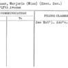Griesser, Marjorie (Miss) (Exec. Sec.)