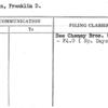 Griffin, Franklin D.