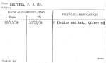 Griffith, J.A. Sr.