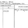 Griggs, Mary L. (Miss)