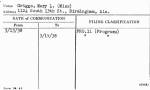 Griggs, Mary L. (Miss)