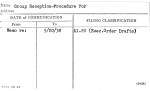 Group Reception-Procedure For