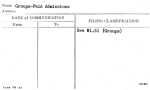 Groups-Paid Admissions
