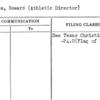 Grubbs, Howard (Athletic Director)