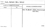 Guad, Herbert (Mrs. Betty)
