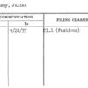 Guarnsey, Julian