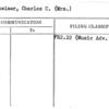 Guggenheimer, Charles C. (Mrs.)