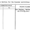 Guide Service for the Special Activities Department