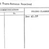 Guided Tours-Revenue Received