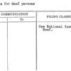 Guides for deaf persons