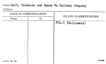 Gulf, Colorado and Santa Fe Railway Company