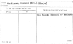 Gumbinner, Richard (Mrs.) (Gladys)