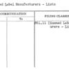 Gummed Label Manfacturers - Lists
