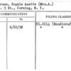 Gundersen, Sophie Anette (Mrs. A.)