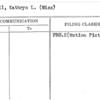 Gunnell, Kathryn L. (Miss)