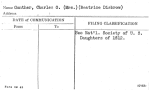 Gunther, Charles O. (Mrs.) (Beatrice Disbrow)