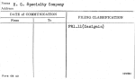 H.G. Specialty Company