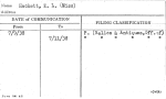 Hackett, E.L. (Miss)