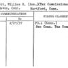 Hackett, William H. (Hon.)(Tax Commissioner)