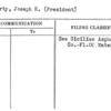 Haggerty, Joseph H. (President)